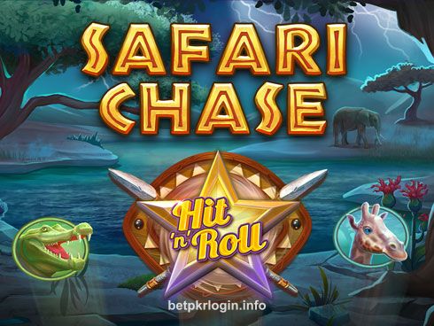 betpkr Safari Chase Hit n Roll game interface